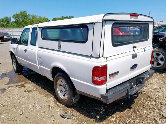 1FTKR1ED3BPB07019 - 2011 FORD RANGER SUP WHITE photo 3