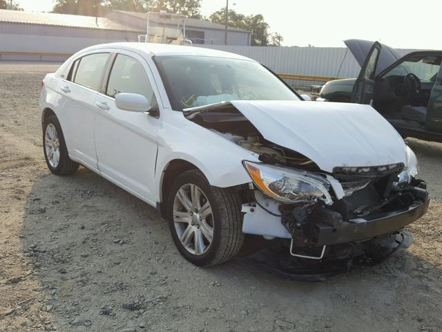 1C3BC1FB4BN618267 - 2011 CHRYSLER 200 TOURIN WHITE photo 1