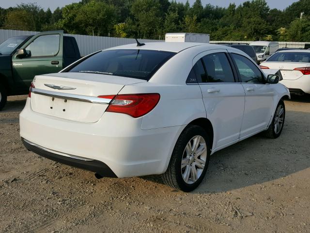 1C3BC1FB4BN618267 - 2011 CHRYSLER 200 TOURIN WHITE photo 4