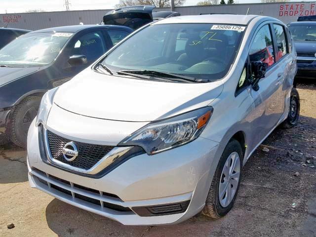 3N1CE2CP2HL352727 - 2017 NISSAN VERSA NOTE SILVER photo 2