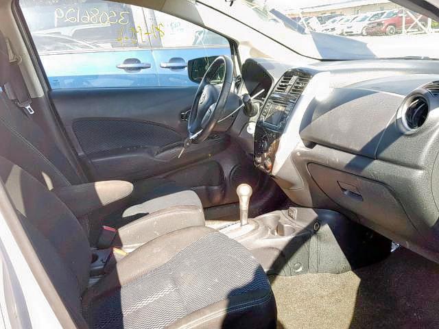 3N1CE2CP2HL352727 - 2017 NISSAN VERSA NOTE SILVER photo 5