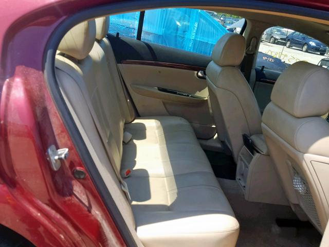 1G8ZS57N07F267060 - 2007 SATURN AURA XE RED photo 6