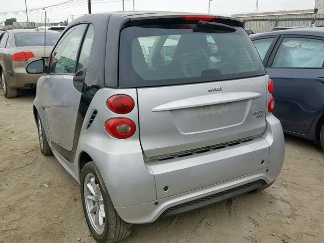 WMEEJ9AA8FK829752 - 2015 SMART FORTWO TWO TONE photo 3