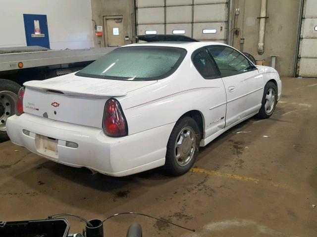 2G1WX12K7Y9271528 - 2000 CHEVROLET MONTE CARL WHITE photo 4