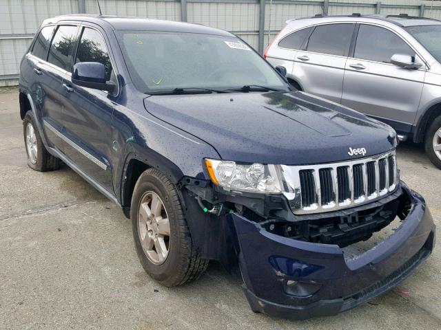 1C4RJEAG7CC171781 - 2012 JEEP GRAND CHER BLUE photo 1