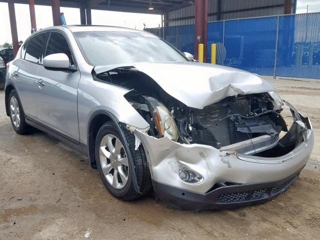 JNKAJ09E78M303070 - 2008 INFINITI EX35 BASE SILVER photo 1