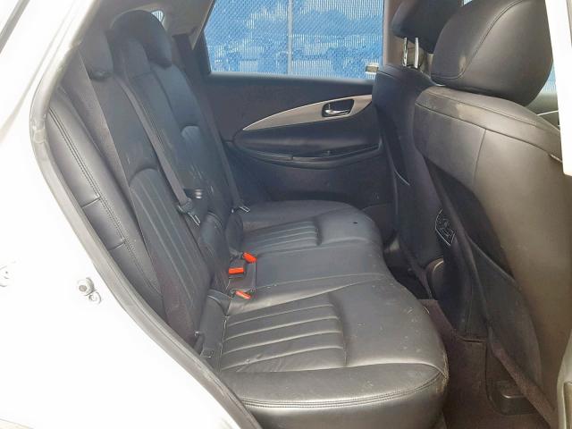 JNKAJ09E78M303070 - 2008 INFINITI EX35 BASE SILVER photo 6
