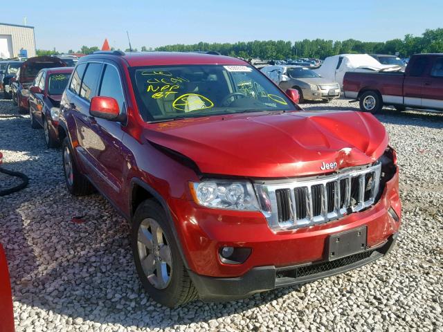 1J4RR4GG3BC520907 - 2011 JEEP GRAND CHER RED photo 1