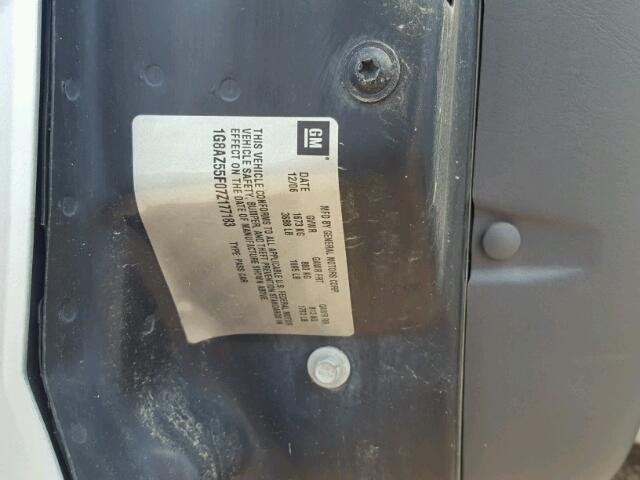 1G8AZ55F07Z177183 - 2007 SATURN ION LEVEL SILVER photo 10