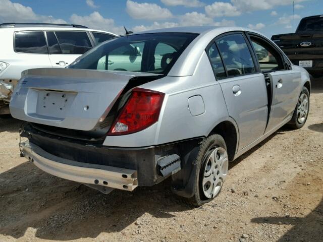 1G8AZ55F07Z177183 - 2007 SATURN ION LEVEL SILVER photo 4