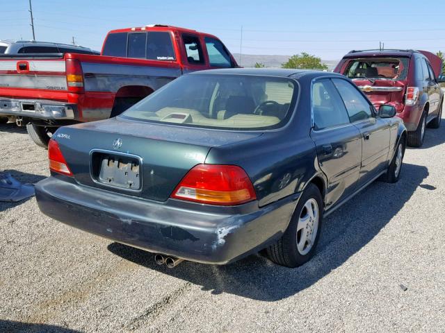 JH4UA3646WC009561 - 1998 ACURA 3.2TL GREEN photo 4