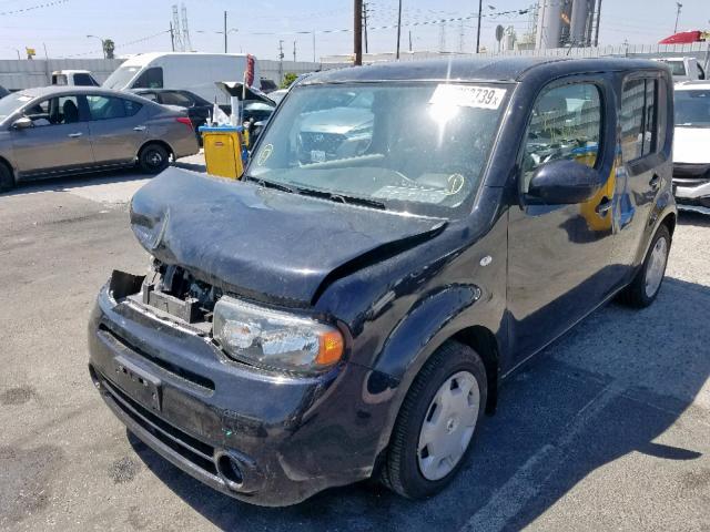 JN8AZ2KR1CT250145 - 2012 NISSAN CUBE BASE BLACK photo 2