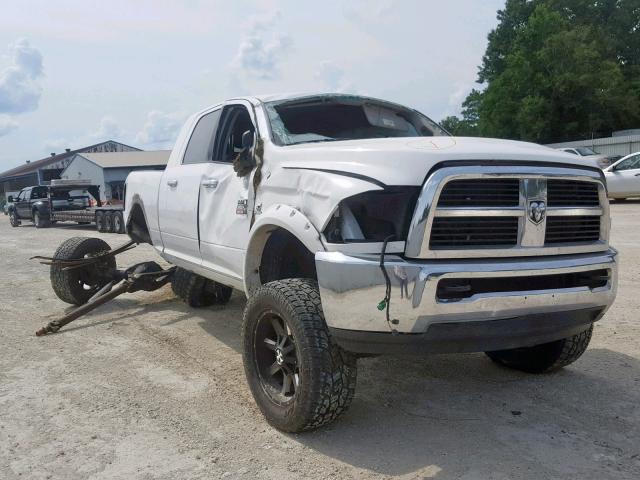 3D7UT2HL4AG144107 - 2010 DODGE RAM 2500 WHITE photo 1