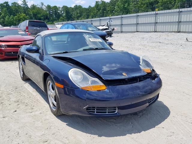 WP0CA2981YU622285 - 2000 PORSCHE BOXSTER BLUE photo 1