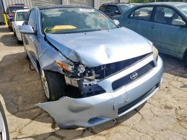 JTKDE167X80230694 - 2008 TOYOTA SCION TC ლურჯი ფოტო 1