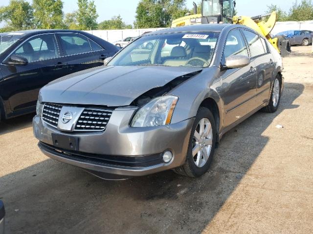 1N4BA41E75C847309 - 2005 NISSAN MAXIMA SE GRAY photo 2