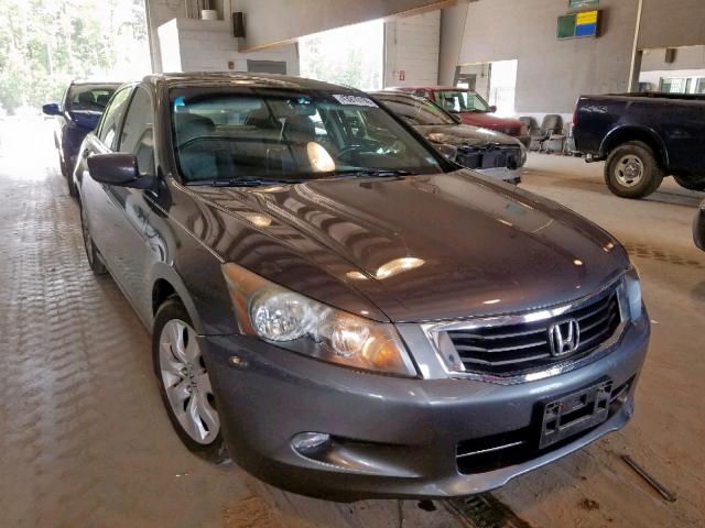 1HGCP36859A019689 - 2009 HONDA ACCORD EXL GRAY photo 1