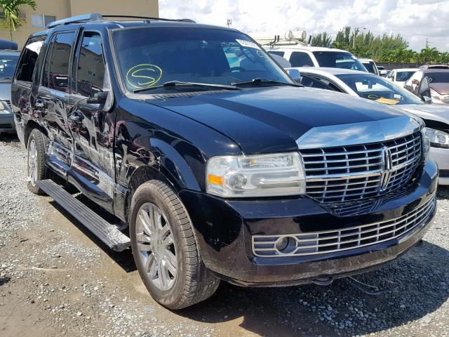5LMFU27507LJ03349 - 2007 LINCOLN NAVIGATOR BLACK photo 1
