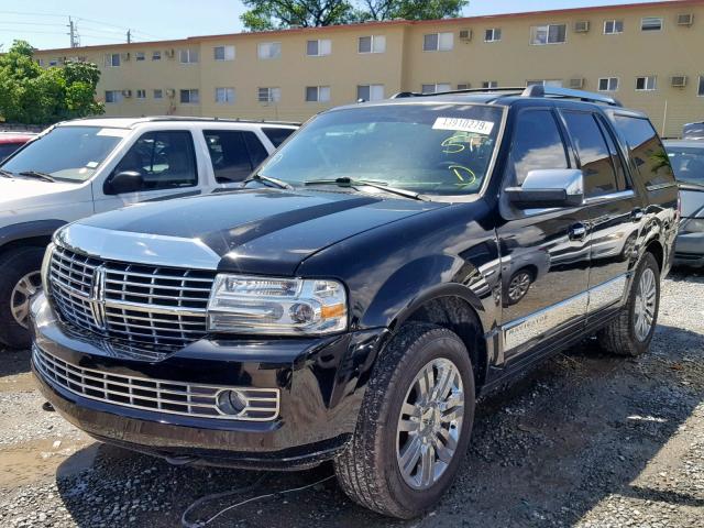 5LMFU27507LJ03349 - 2007 LINCOLN NAVIGATOR BLACK photo 2