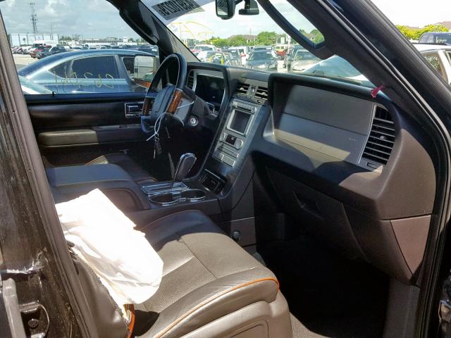 5LMFU27507LJ03349 - 2007 LINCOLN NAVIGATOR BLACK photo 5