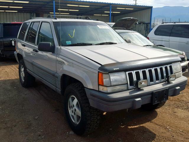 1J4GZ58S7SC521607 - 1995 JEEP GRAND CHER GRAY photo 1