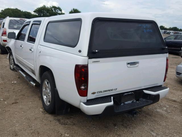 1GCDSCF92C8110329 - 2012 CHEVROLET COLORADO L WHITE photo 3