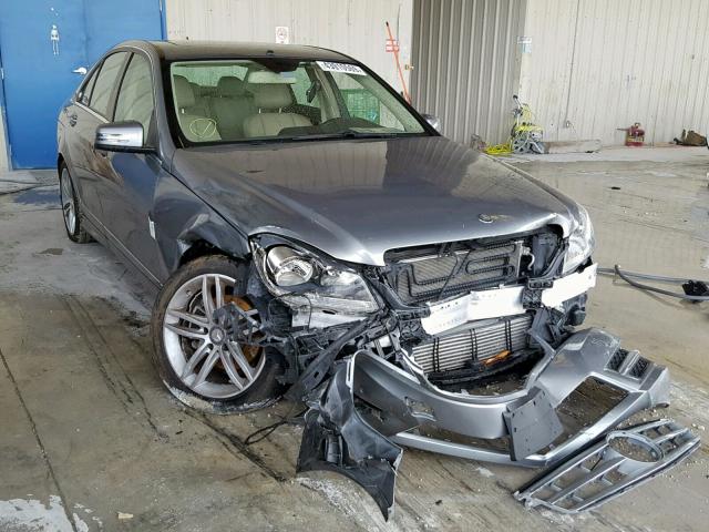 WDDGF4HB5DA863229 - 2013 MERCEDES-BENZ C 250 GRAY photo 1