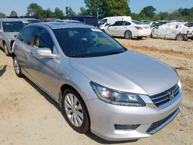 1HGCR2F86FA073521 - 2015 HONDA ACCORD EXL SILVER photo 1