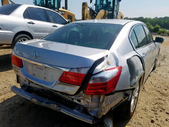 1HGCR2F86FA073521 - 2015 HONDA ACCORD EXL SILVER photo 4