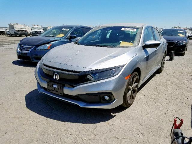 19XFC2F82KE210099 - 2019 HONDA CIVIC SPOR SILVER photo 2