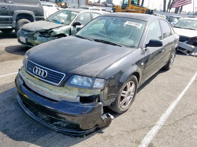 WAUED64B71N066071 - 2001 AUDI A6 2.7T QU BLACK photo 2