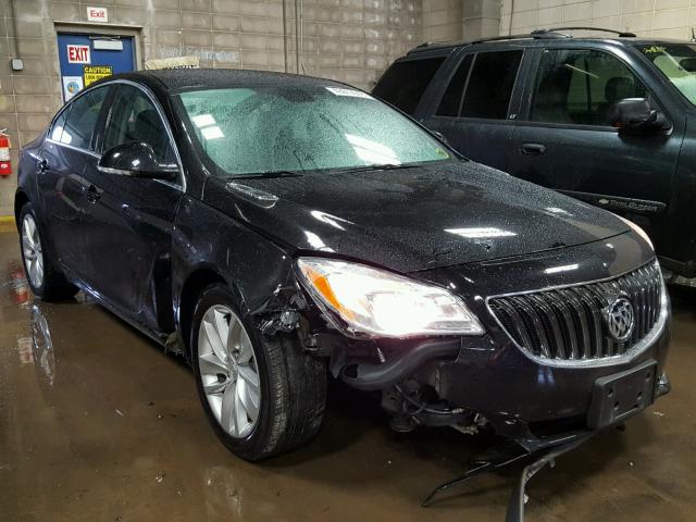 2G4GK5EXXG9131637 - 2016 BUICK REGAL BLACK photo 1