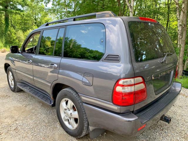 JTEHT05J132038563 - 2003 TOYOTA LAND CRUIS GRAY photo 5