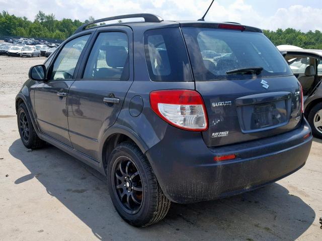 JS2YB5A38A6301557 - 2010 SUZUKI SX4 CHARCOAL photo 3