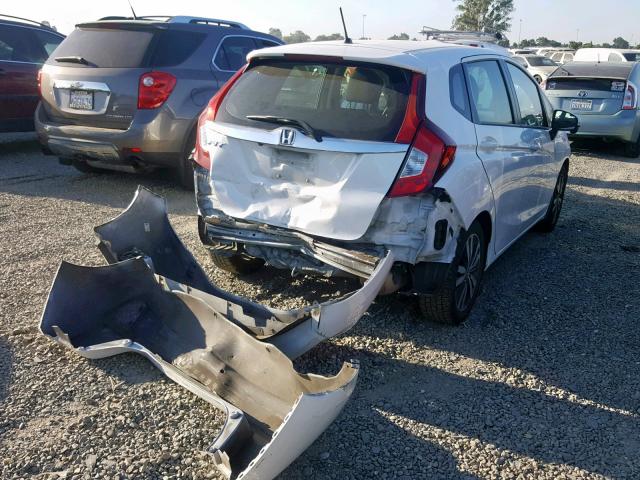 JHMGK5H75GX021403 - 2016 HONDA FIT EX WHITE photo 4