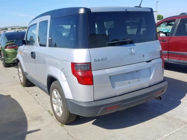 5J6YH18769L003395 - 2009 HONDA ELEMENT EX SILVER photo 3