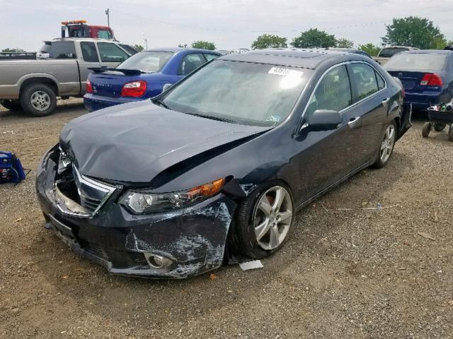 JH4CU2F68CC027411 - 2012 ACURA TSX TECH GRAY photo 2