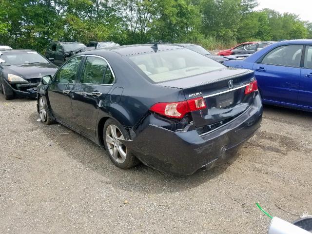 JH4CU2F68CC027411 - 2012 ACURA TSX TECH GRAY photo 3