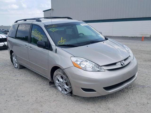 5TDBA23C76S069216 - 2006 TOYOTA SIENNA LE SILVER photo 1