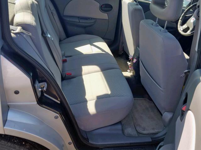 1G8AJ52F05Z167116 - 2005 SATURN ION LEVEL SILVER photo 6