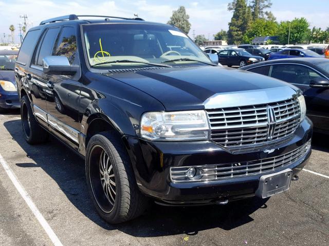 5LMFU27518LJ01949 - 2008 LINCOLN NAVIGATOR BLACK photo 1