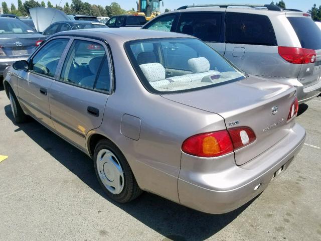 1NXBR12EXWZ009993 - 1998 TOYOTA COROLLA VE TAN photo 3