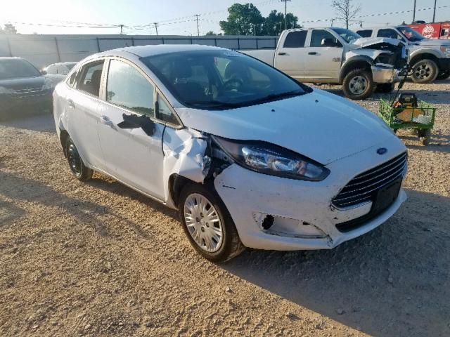 3FADP4AJ2JM132354 - 2018 FORD FIESTA S WHITE photo 1