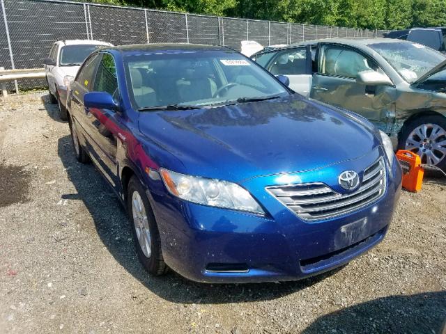 4T1BB46K17U020193 - 2007 TOYOTA CAMRY NEW BLUE photo 1