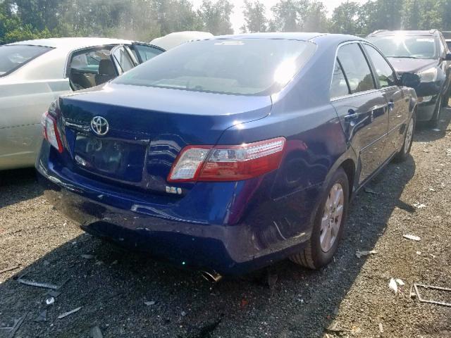 4T1BB46K17U020193 - 2007 TOYOTA CAMRY NEW BLUE photo 4