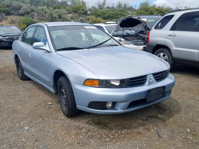 4A3AA46G23E123008 - 2003 MITSUBISHI GALANT ES BLUE photo 1