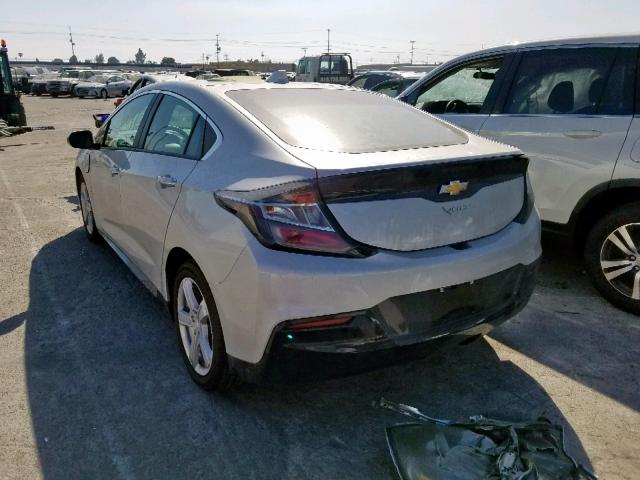 1G1RC6S56HU217379 - 2017 CHEVROLET VOLT LT SILVER photo 3