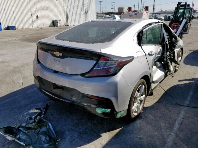 1G1RC6S56HU217379 - 2017 CHEVROLET VOLT LT SILVER photo 4