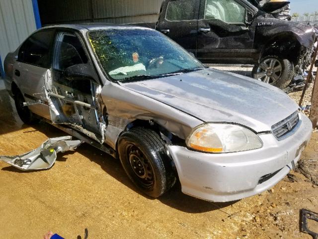 1HGEJ6628VL004884 - 1997 HONDA CIVIC DX GRAY photo 1