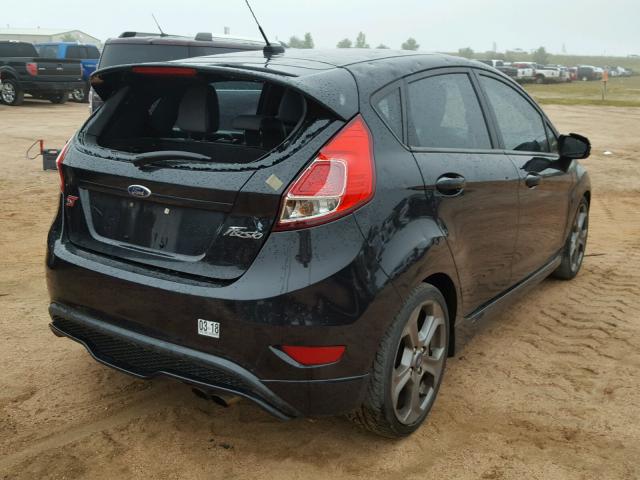 3FADP4GX5FM105216 - 2015 FORD FIESTA ST BLACK photo 4